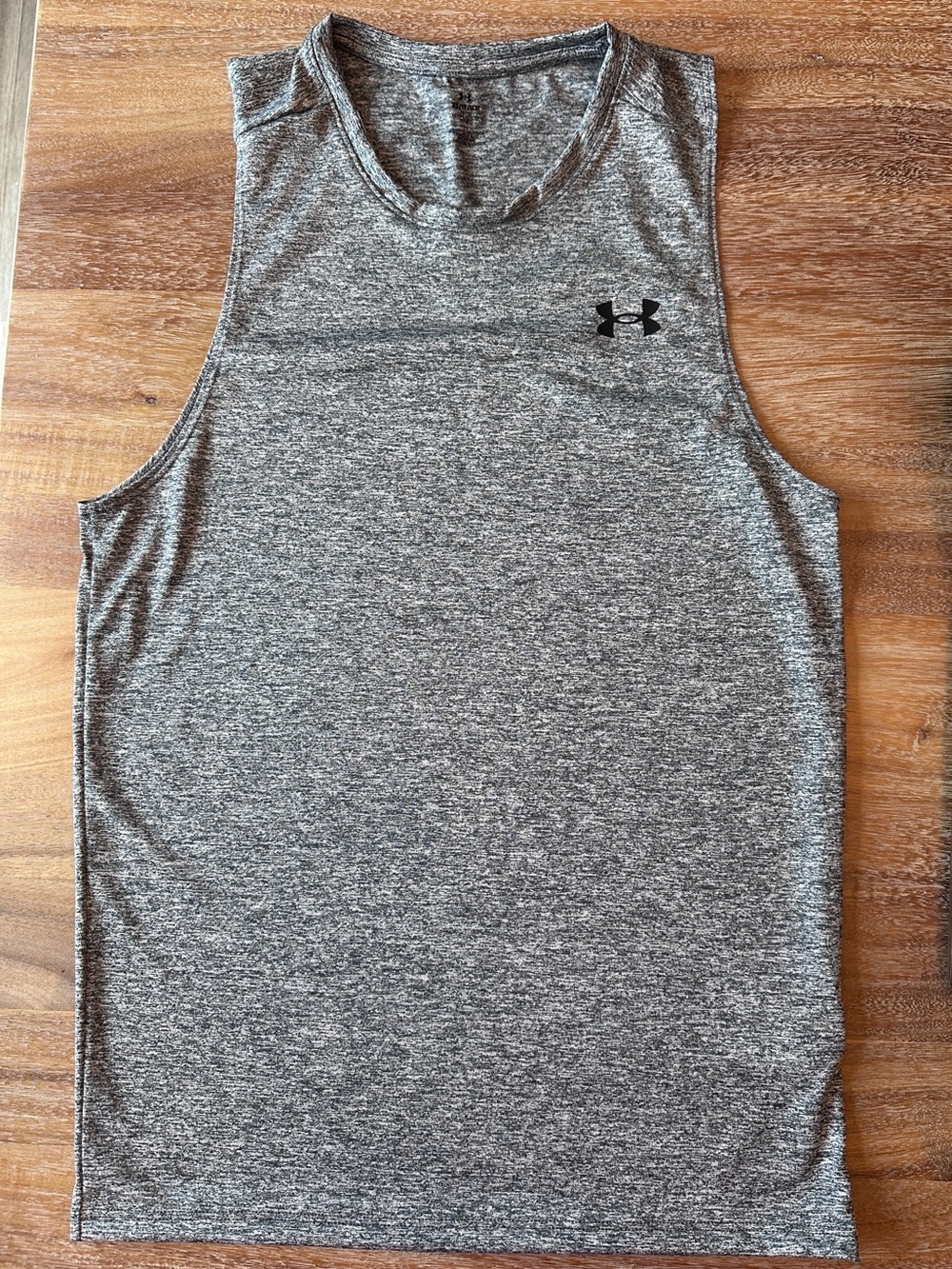 Under Armour Men's Heather Gray Sleeveless Training Tank